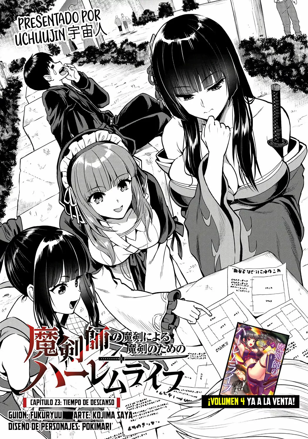 Makenshi no Maken Niyoru Maken no Tame no Harem Life Capítulo 23.1 - Page 4