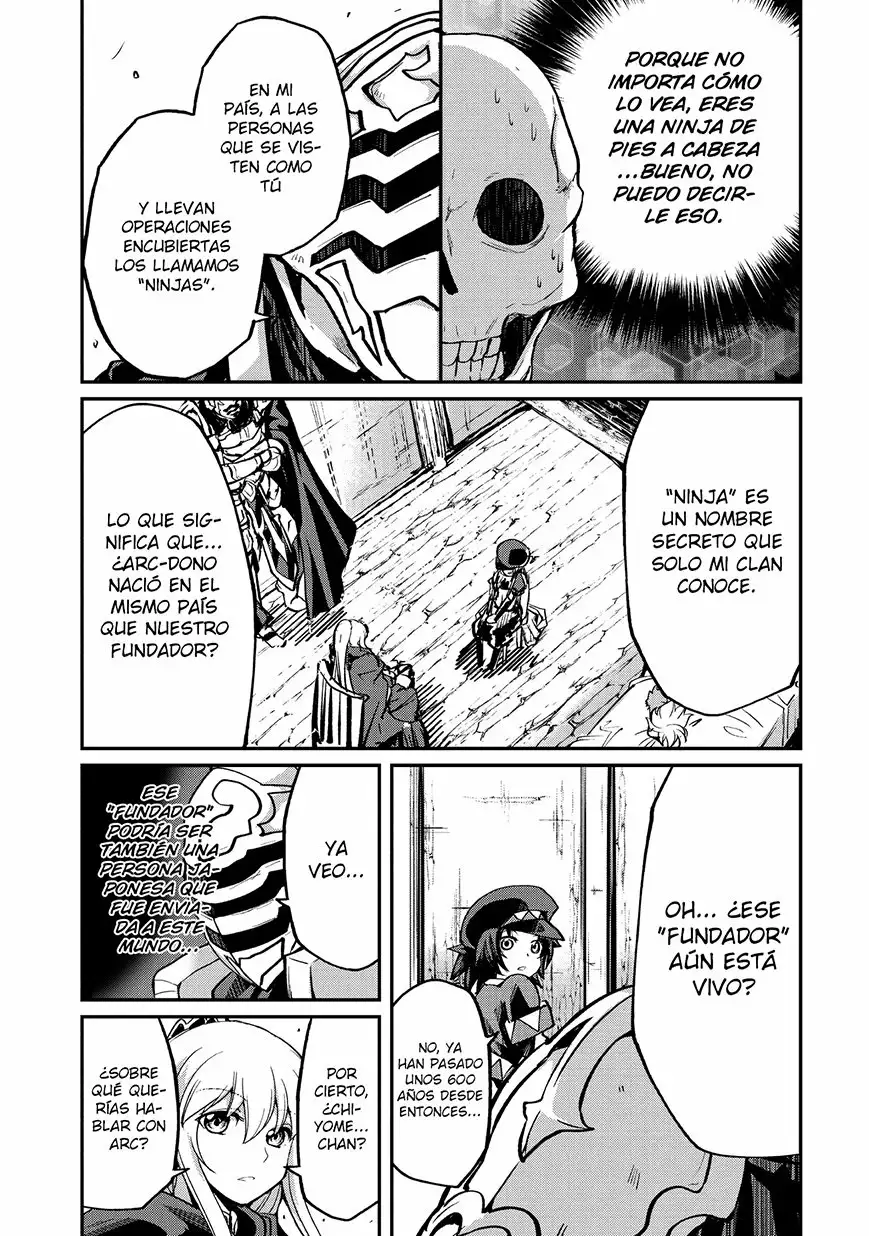 Gaikotsu Kishi-sama, Tadaima Isekai e Odekakechuu Capítulo 13 - Page 8