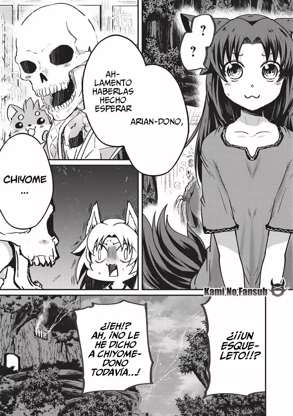 Gaikotsu Kishi-sama, Tadaima Isekai e Odekakechuu Capítulo 21 - Page 14