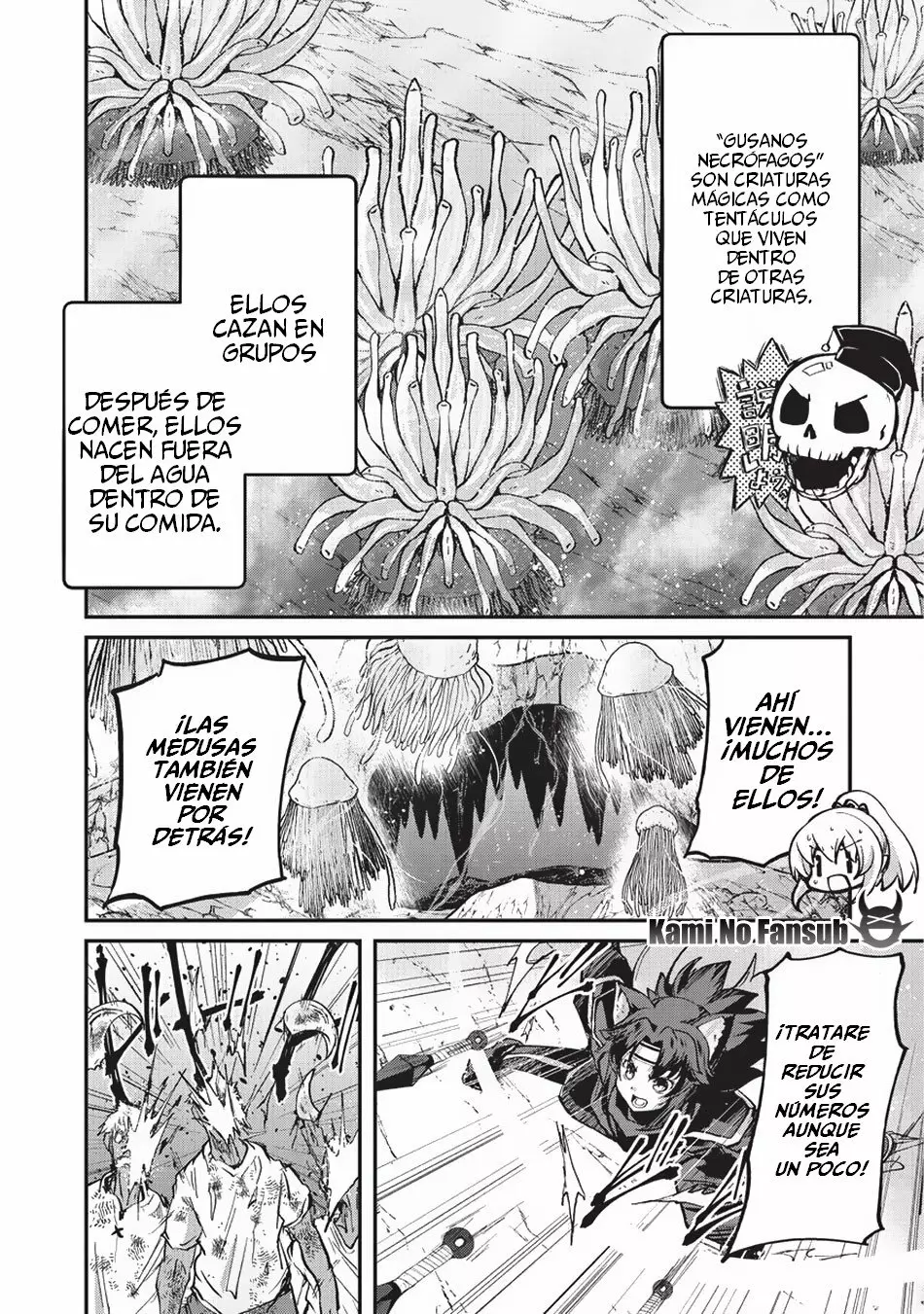Gaikotsu Kishi-sama, Tadaima Isekai e Odekakechuu Capítulo 22.1 - Page 5