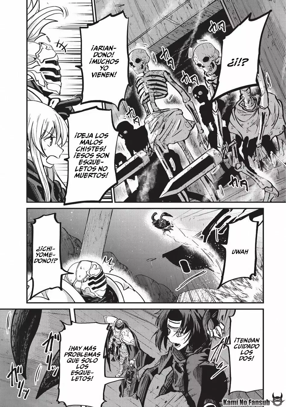 Gaikotsu Kishi-sama, Tadaima Isekai e Odekakechuu Capítulo 22.2 - Page 4