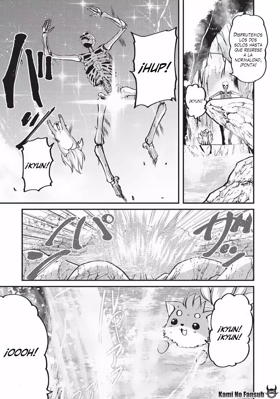 Gaikotsu Kishi-sama, Tadaima Isekai e Odekakechuu Capítulo 23 - Page 28