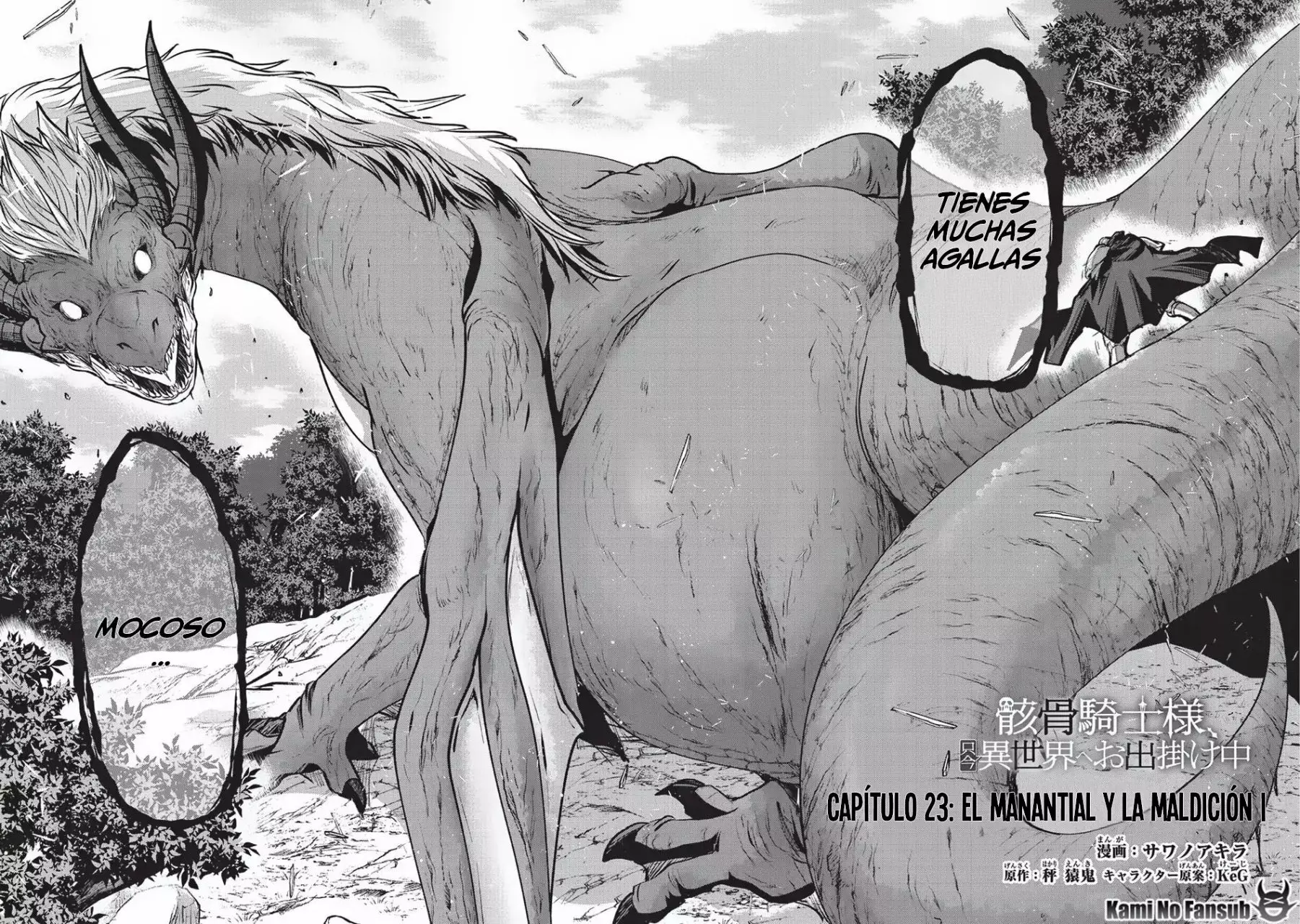 Gaikotsu Kishi-sama, Tadaima Isekai e Odekakechuu Capítulo 23 - Page 4