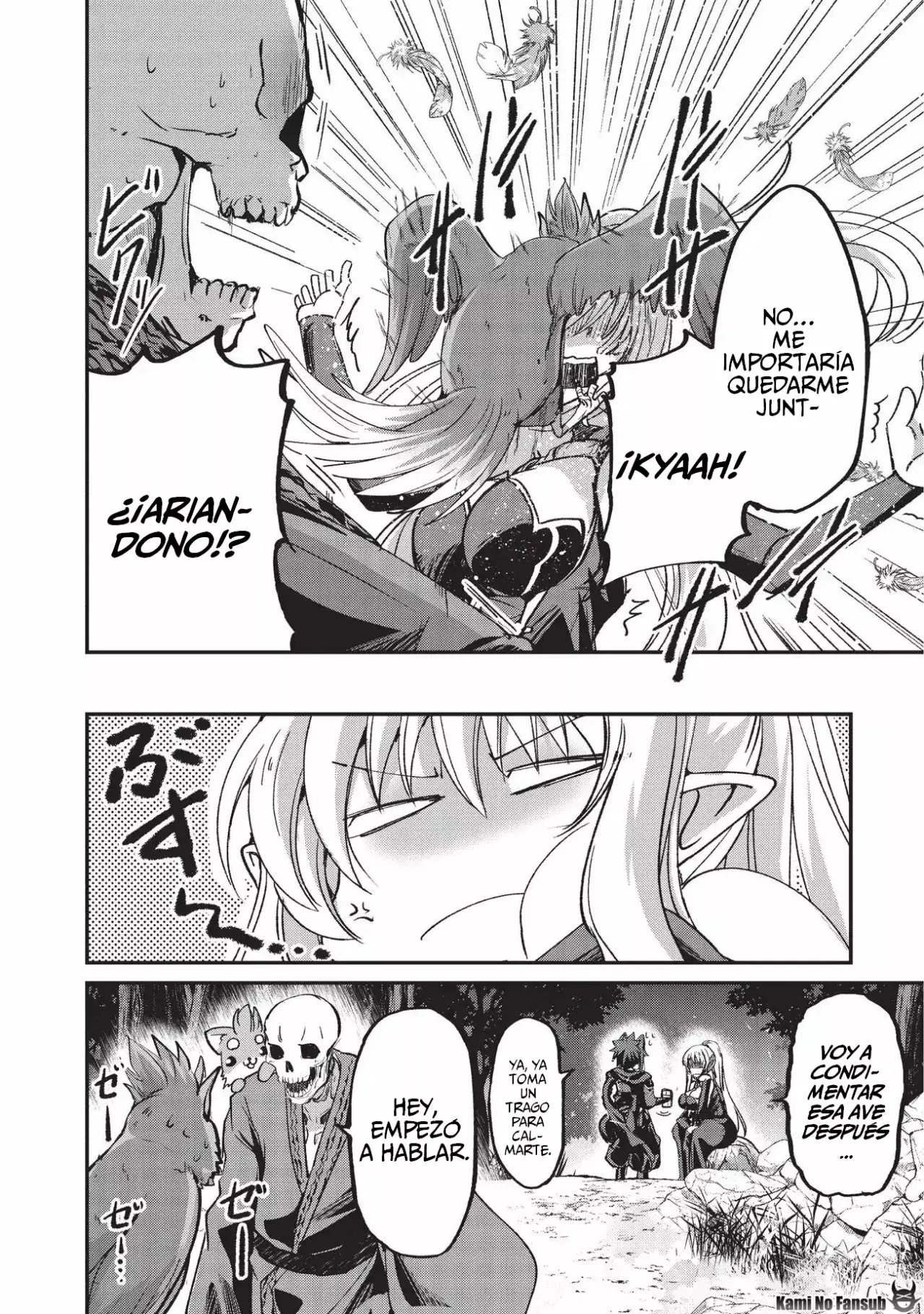 Gaikotsu Kishi-sama, Tadaima Isekai e Odekakechuu Capítulo 25 - Page 15