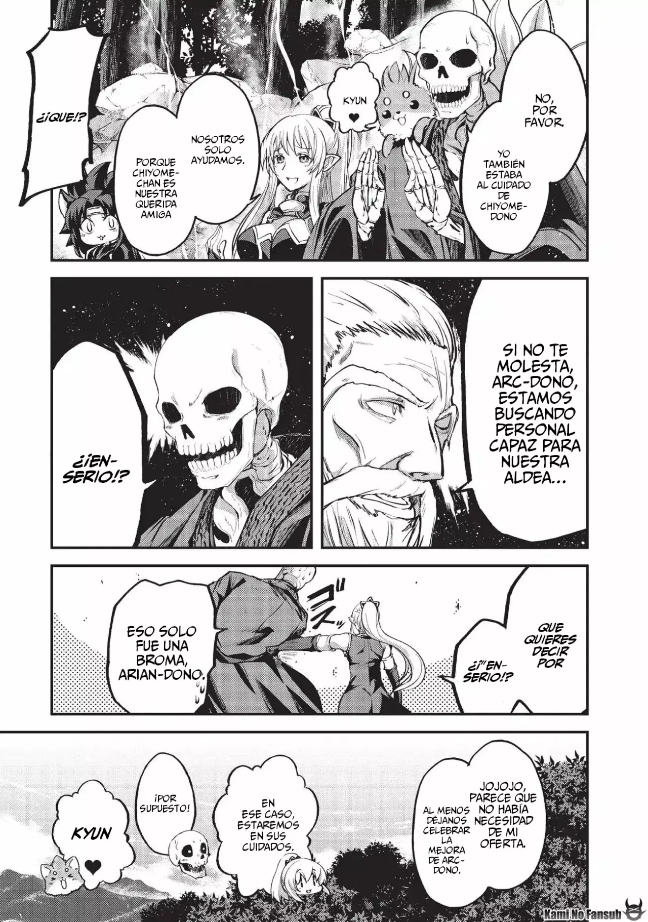Gaikotsu Kishi-sama, Tadaima Isekai e Odekakechuu Capítulo 25 - Page 5