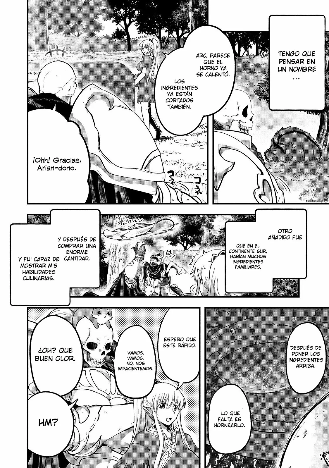 Gaikotsu Kishi-sama, Tadaima Isekai e Odekakechuu Capítulo 34 - Page 10