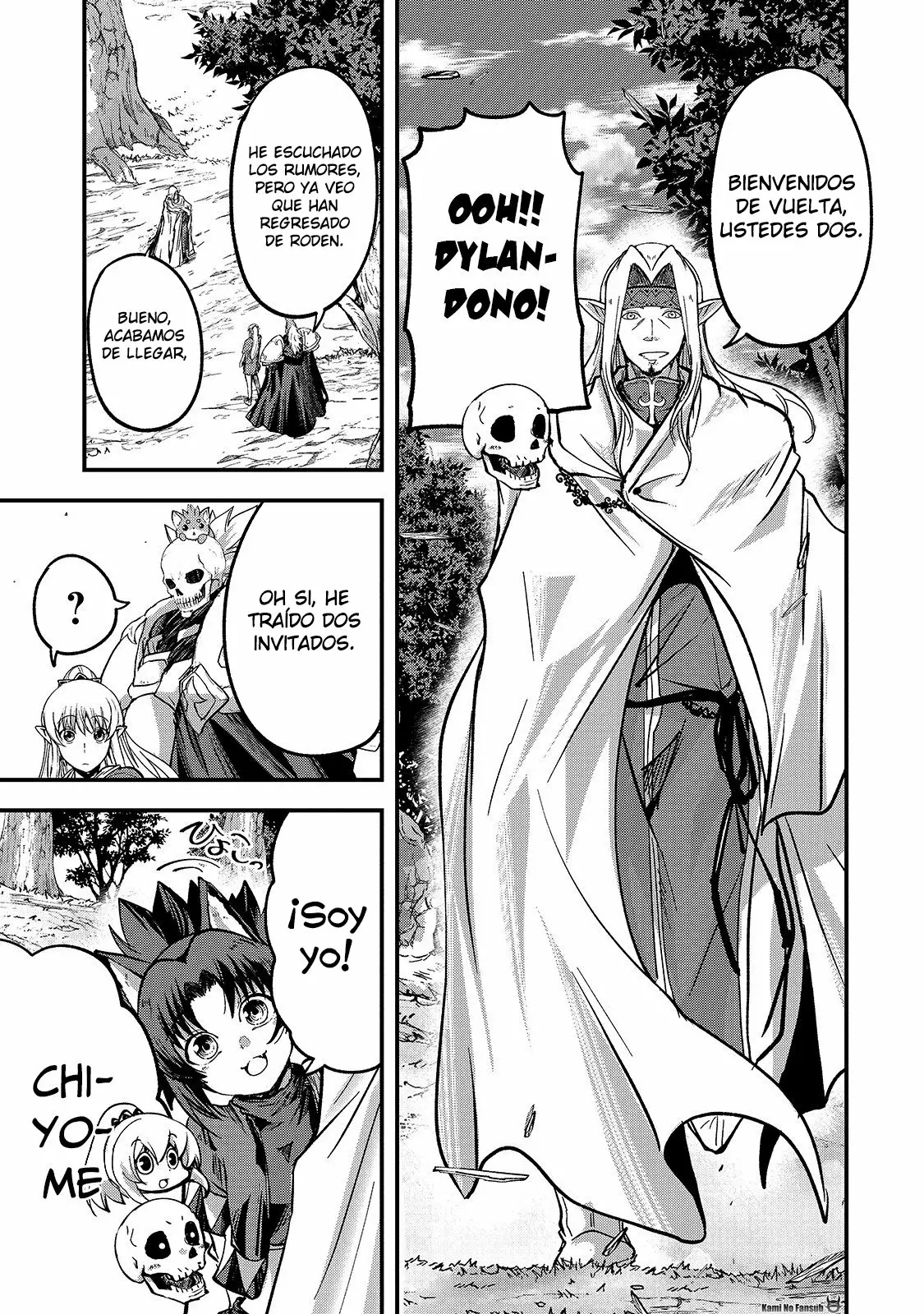 Gaikotsu Kishi-sama, Tadaima Isekai e Odekakechuu Capítulo 34 - Page 11