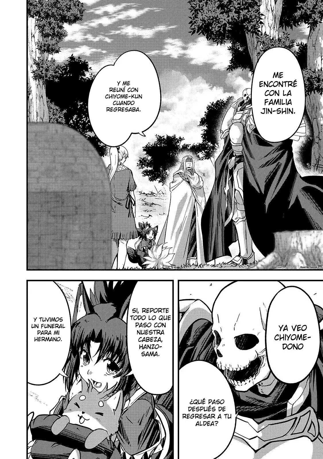 Gaikotsu Kishi-sama, Tadaima Isekai e Odekakechuu Capítulo 34 - Page 12