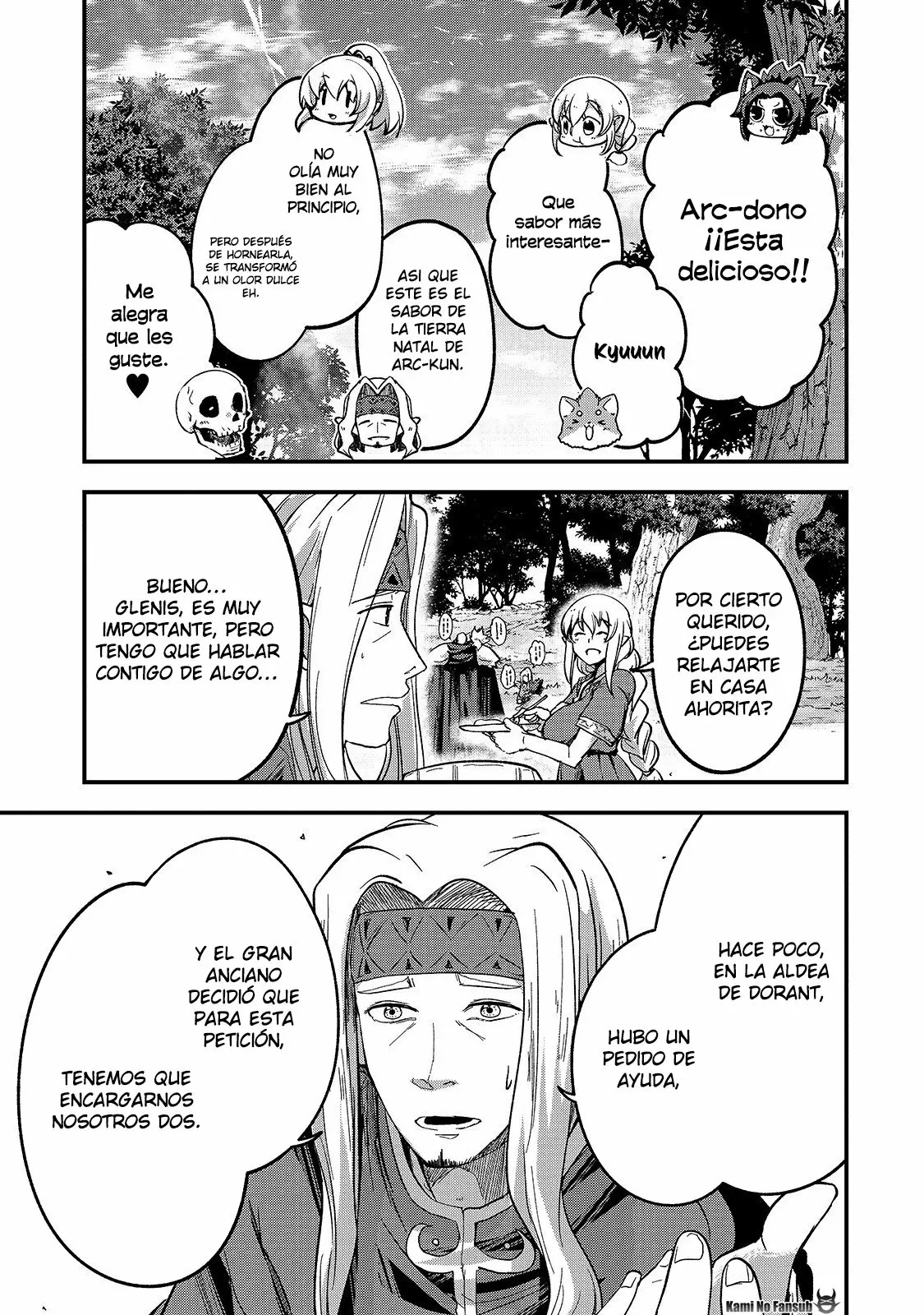 Gaikotsu Kishi-sama, Tadaima Isekai e Odekakechuu Capítulo 34 - Page 15