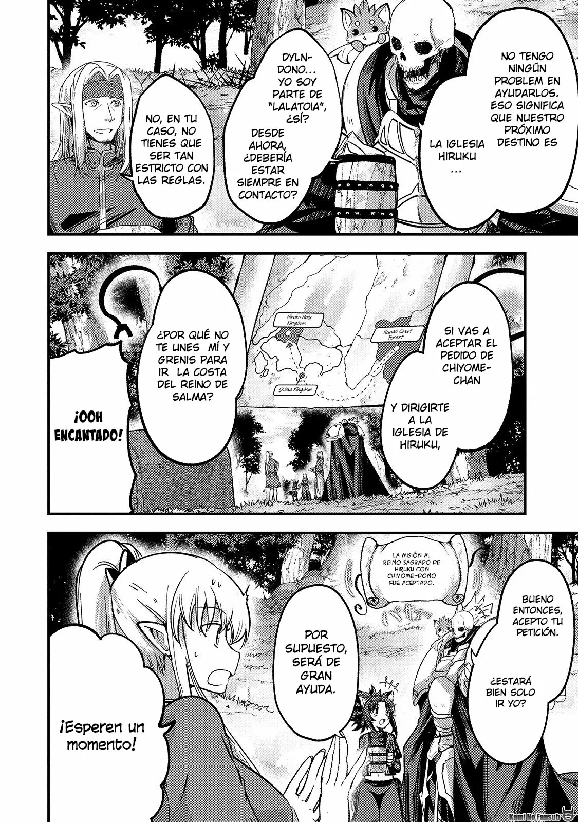Gaikotsu Kishi-sama, Tadaima Isekai e Odekakechuu Capítulo 34 - Page 18