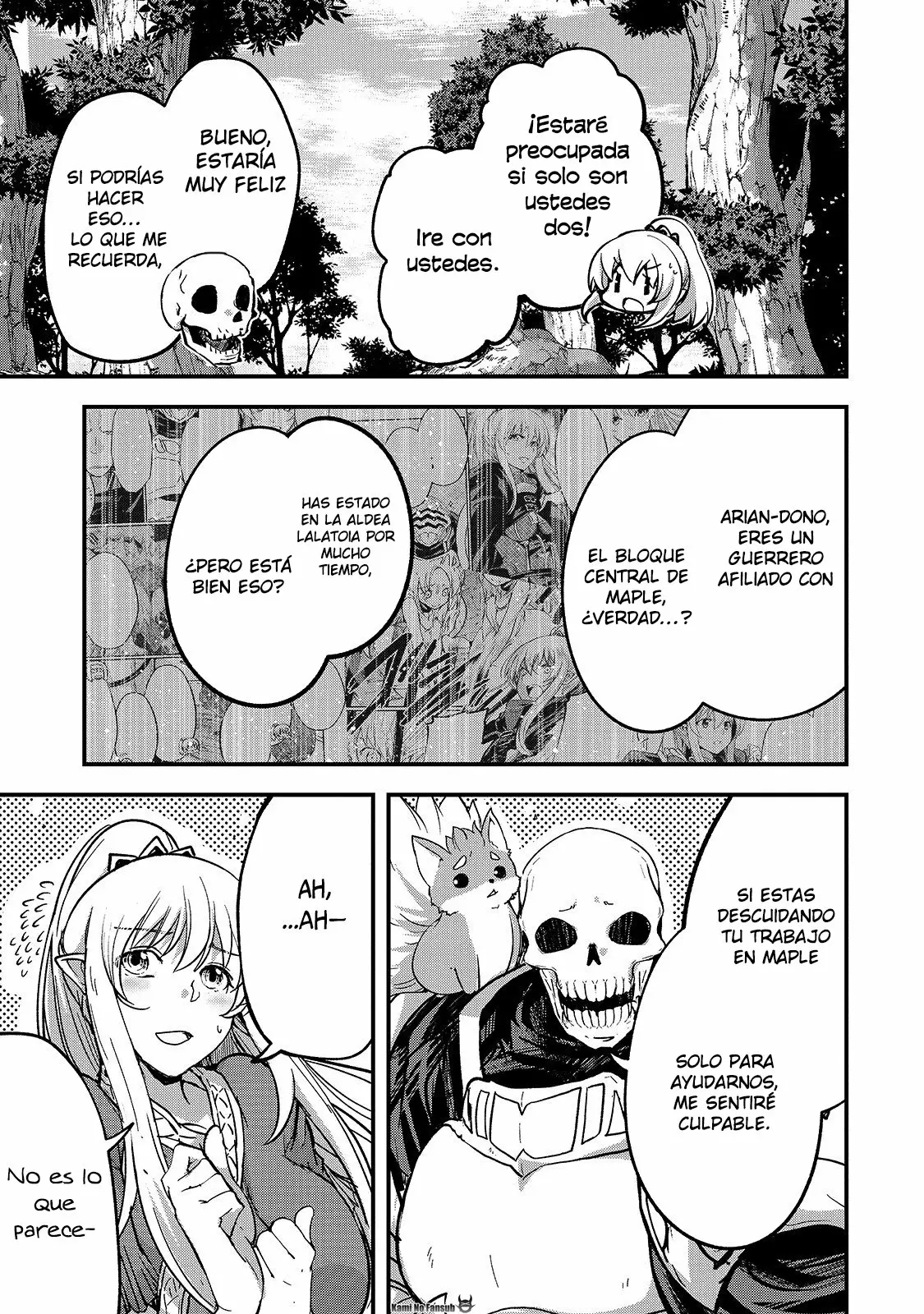 Gaikotsu Kishi-sama, Tadaima Isekai e Odekakechuu Capítulo 34 - Page 19