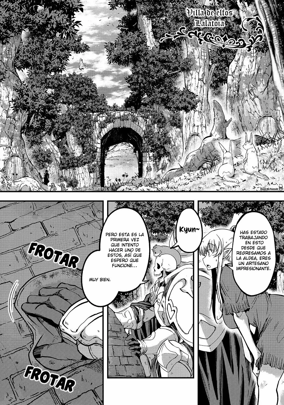 Gaikotsu Kishi-sama, Tadaima Isekai e Odekakechuu Capítulo 34 - Page 3