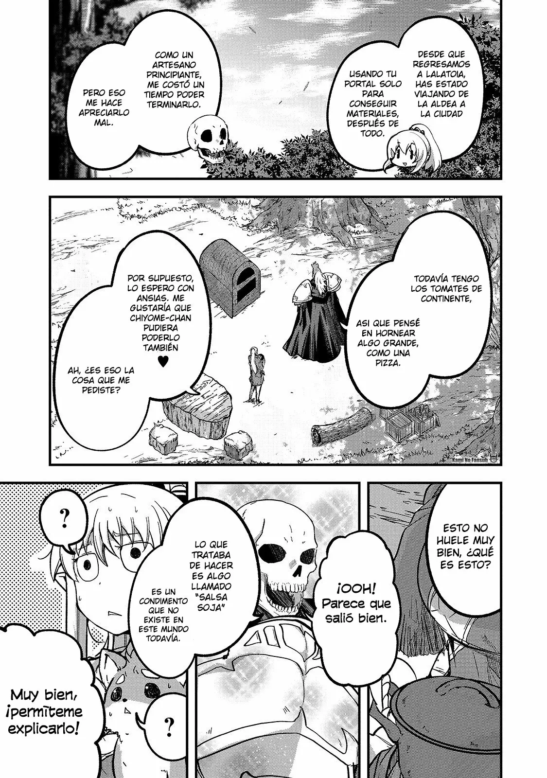 Gaikotsu Kishi-sama, Tadaima Isekai e Odekakechuu Capítulo 34 - Page 5