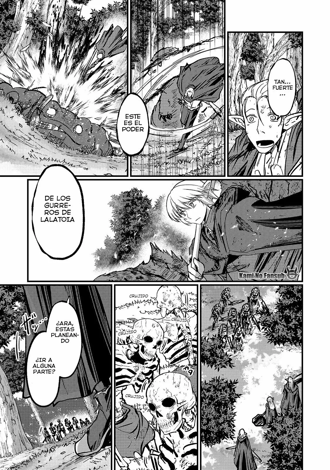 Gaikotsu Kishi-sama, Tadaima Isekai e Odekakechuu Capítulo 36 - Page 18