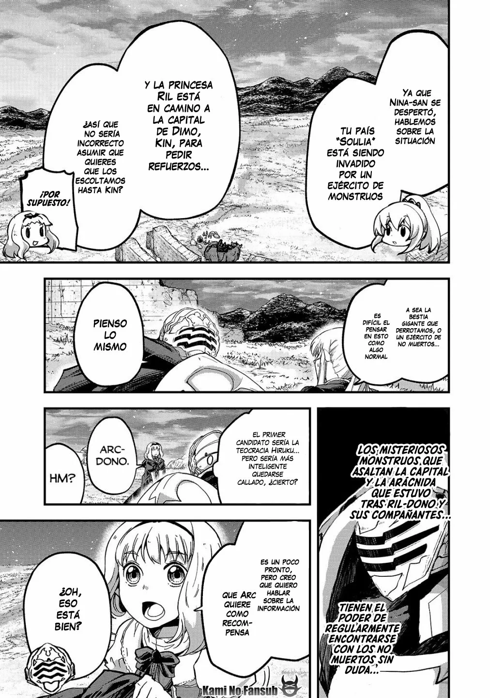Gaikotsu Kishi-sama, Tadaima Isekai e Odekakechuu Capítulo 38 - Page 4