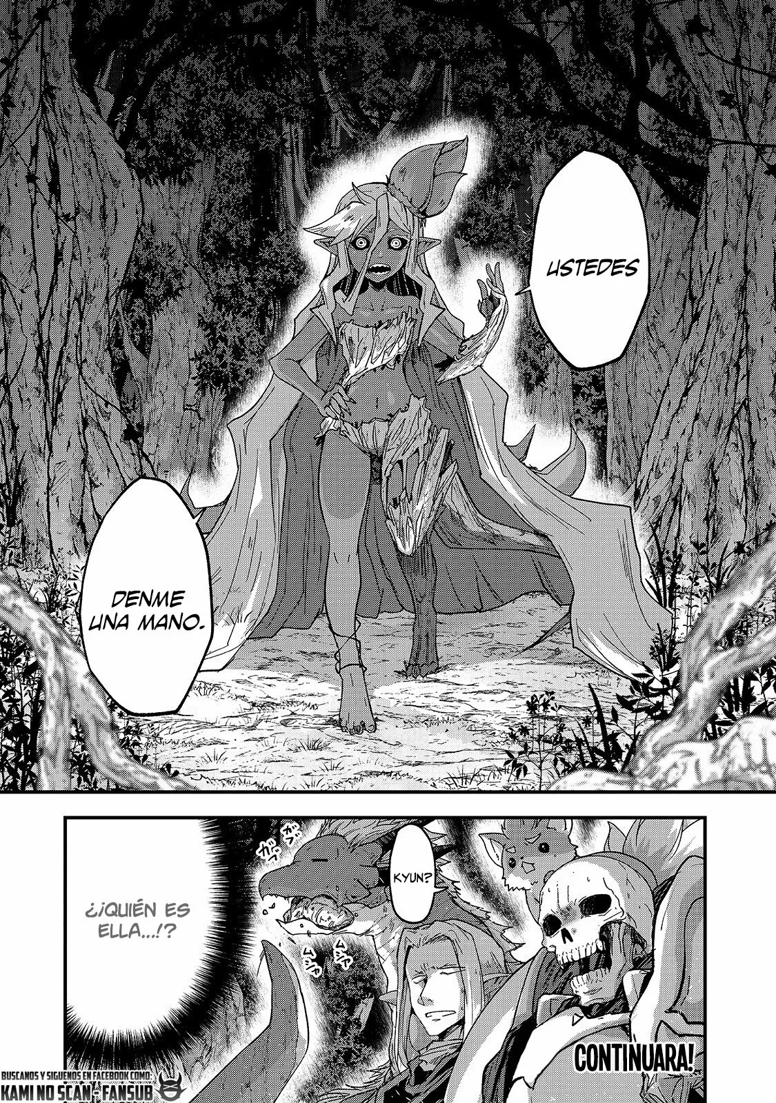 Gaikotsu Kishi-sama, Tadaima Isekai e Odekakechuu Capítulo 45 - Page 38