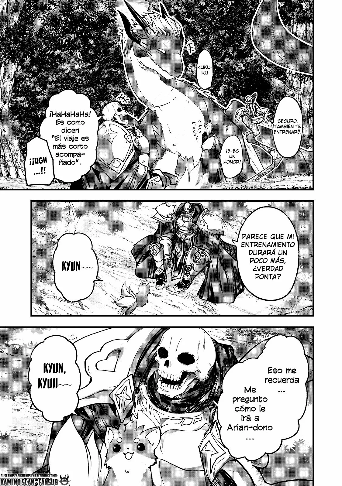 Gaikotsu Kishi-sama, Tadaima Isekai e Odekakechuu Capítulo 47.2 - Page 19