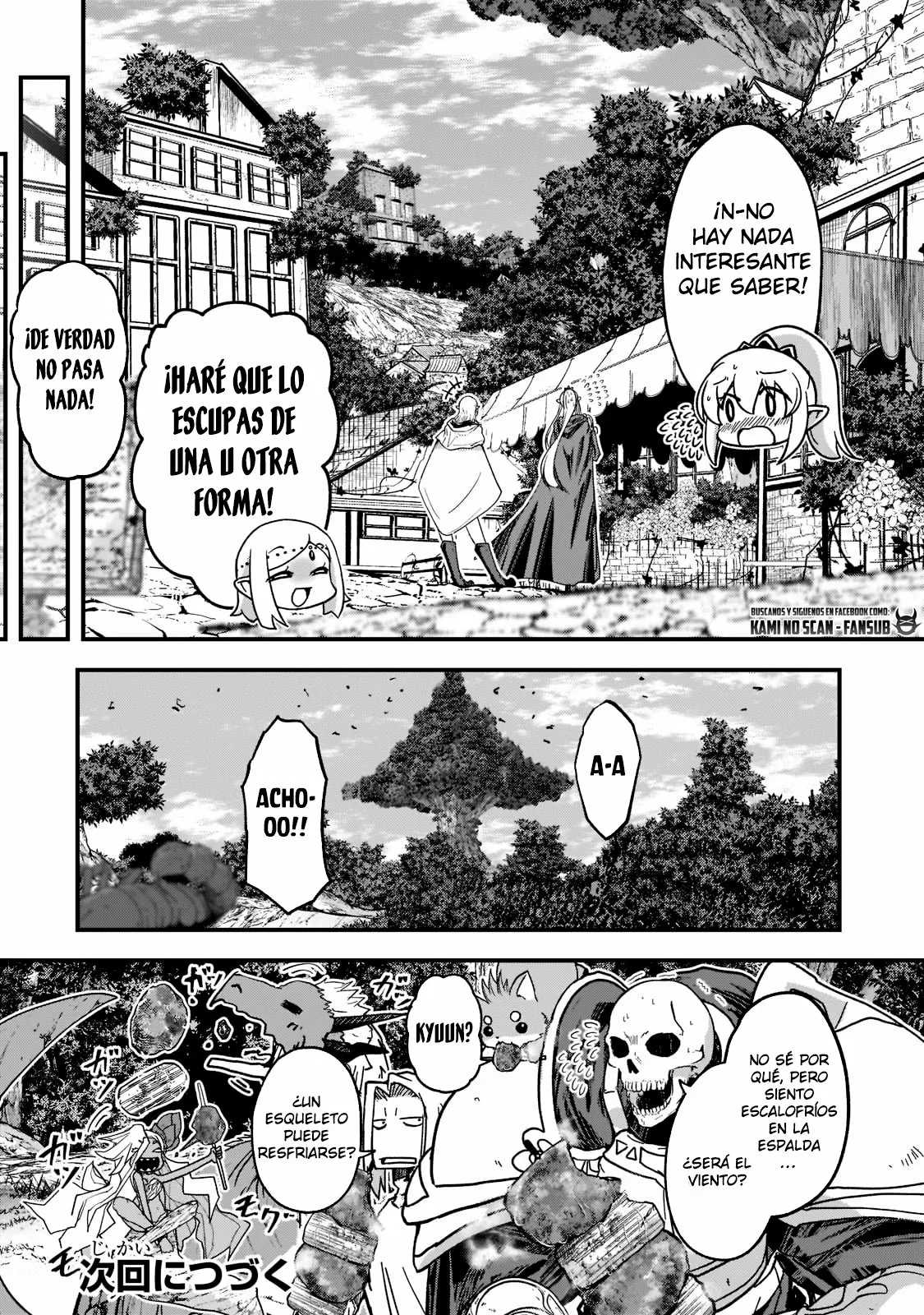 Gaikotsu Kishi-sama, Tadaima Isekai e Odekakechuu Capítulo 49 - Page 40