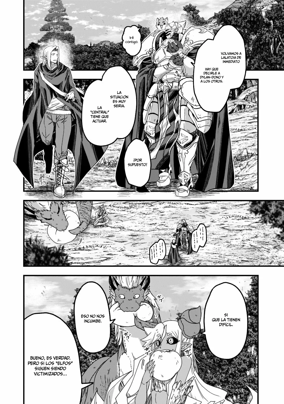 Gaikotsu Kishi-sama, Tadaima Isekai e Odekakechuu Capítulo 54 - Page 27