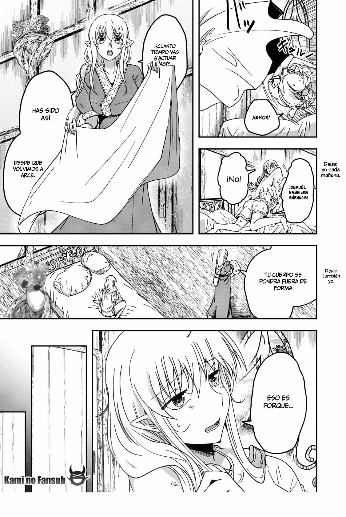 Gaikotsu Kishi-sama, Tadaima Isekai e Odekakechuu Capítulo 55 - Page 14