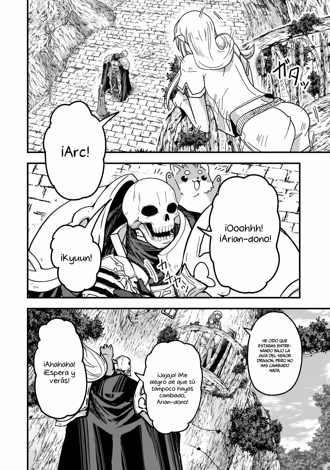 Gaikotsu Kishi-sama, Tadaima Isekai e Odekakechuu Capítulo 55 - Page 21