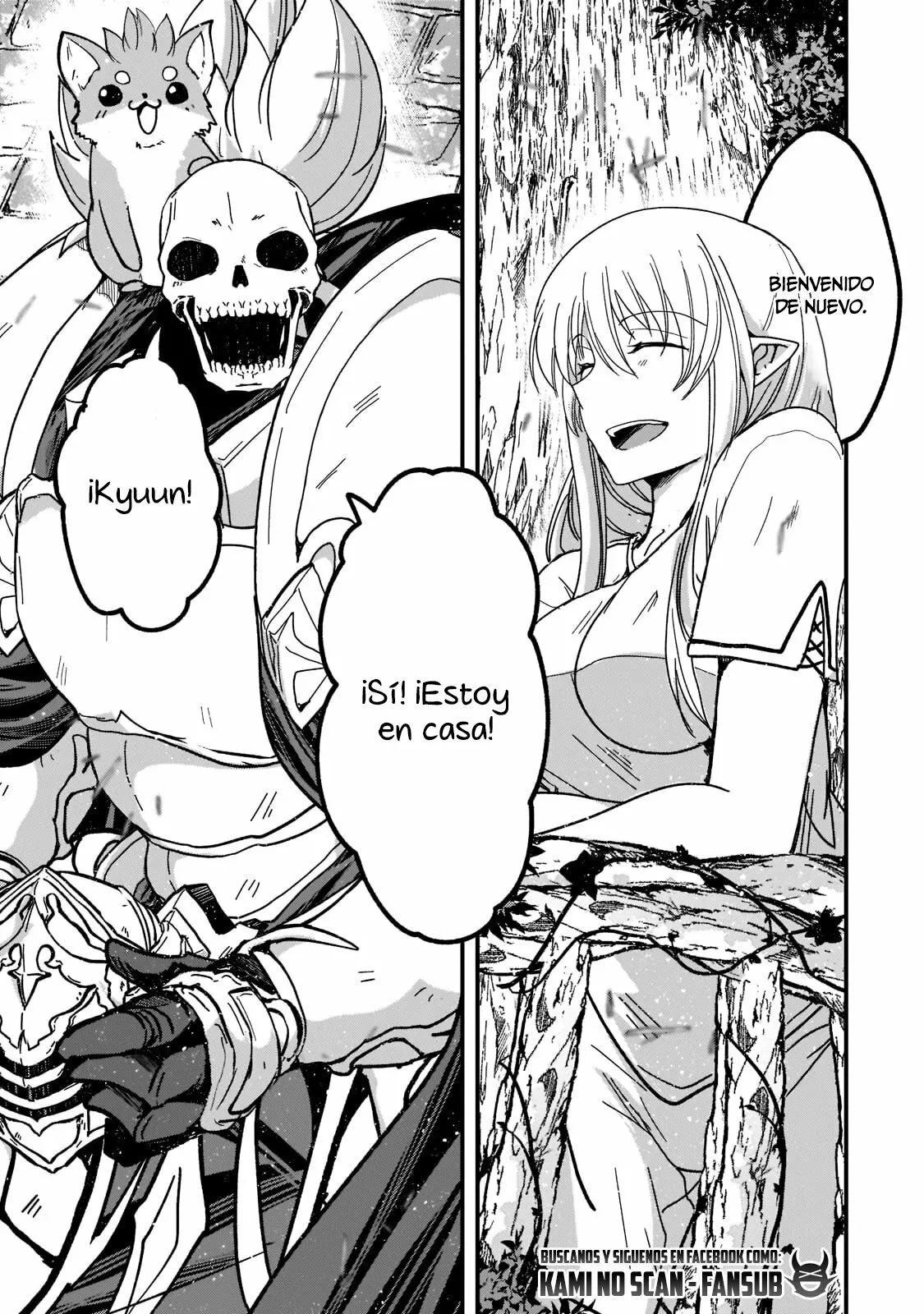 Gaikotsu Kishi-sama, Tadaima Isekai e Odekakechuu Capítulo 55 - Page 22
