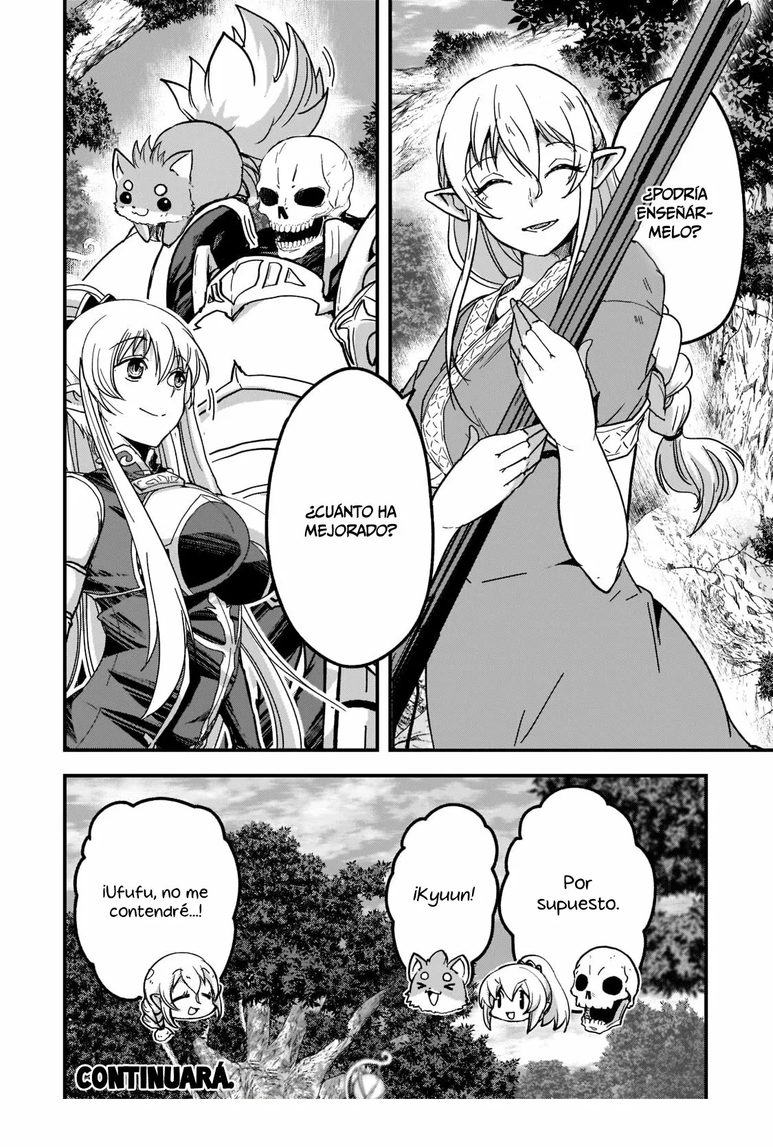 Gaikotsu Kishi-sama, Tadaima Isekai e Odekakechuu Capítulo 55 - Page 31
