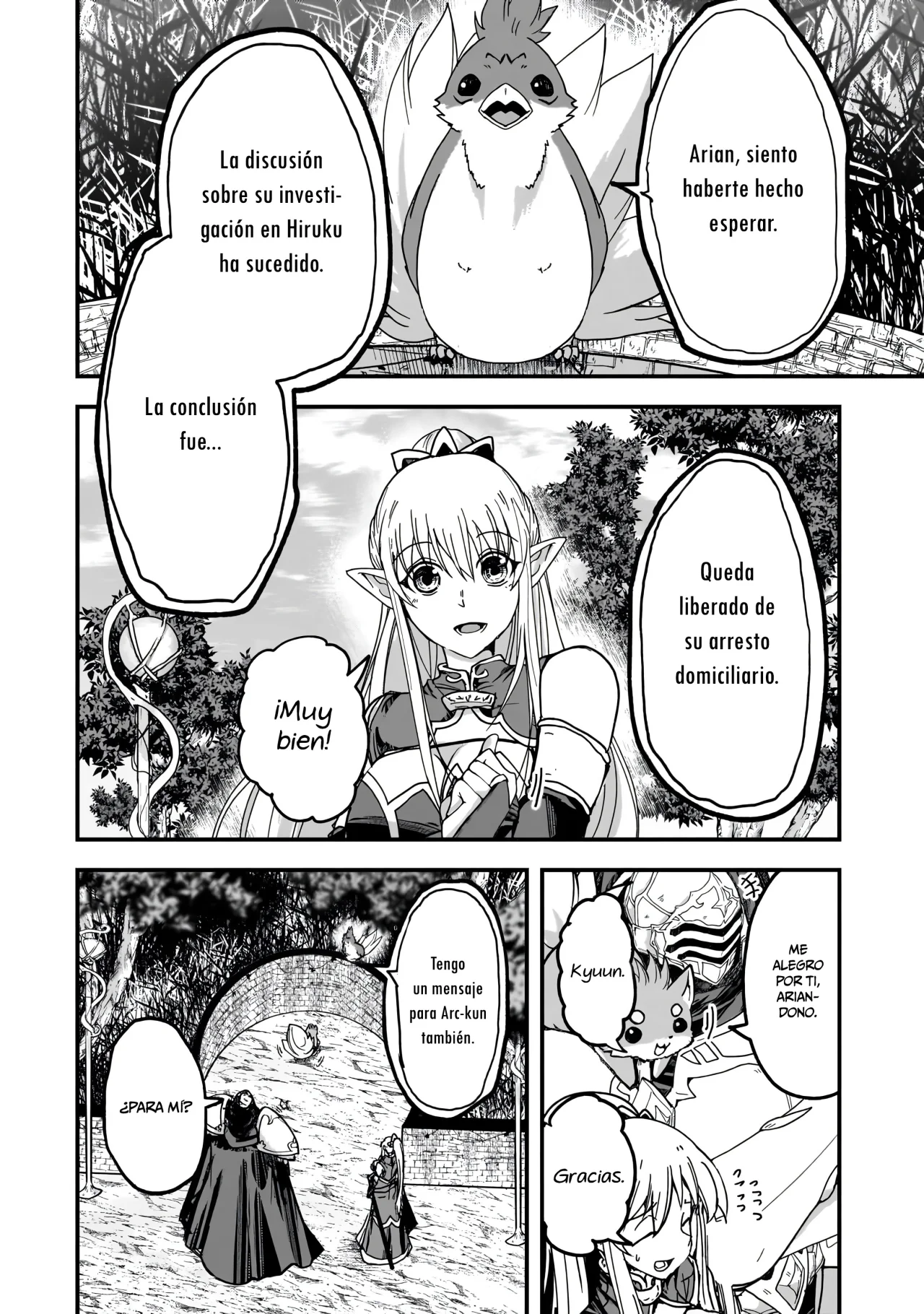 Gaikotsu Kishi-sama, Tadaima Isekai e Odekakechuu Capítulo 59 - Page 14