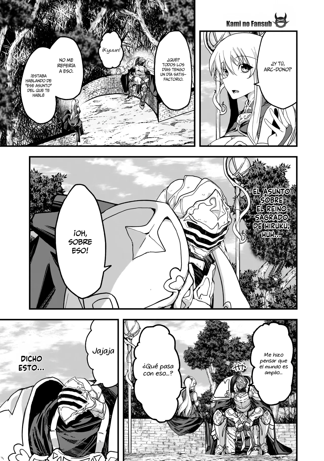 Gaikotsu Kishi-sama, Tadaima Isekai e Odekakechuu Capítulo 59 - Page 9