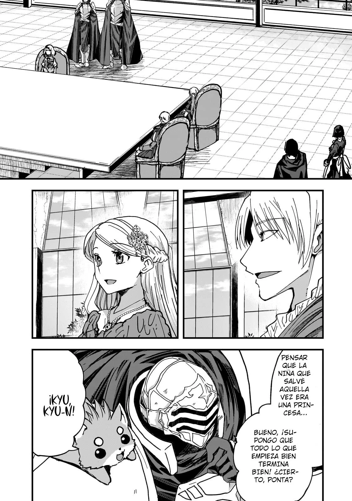 Gaikotsu Kishi-sama, Tadaima Isekai e Odekakechuu Capítulo 61.1 - Page 8