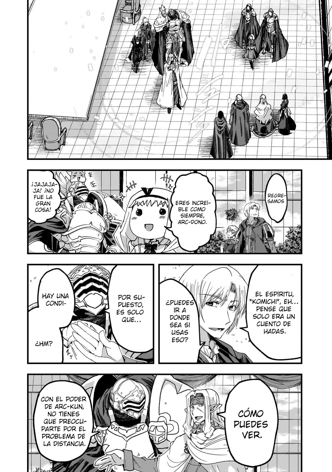 Gaikotsu Kishi-sama, Tadaima Isekai e Odekakechuu Capítulo 61.2 - Page 5