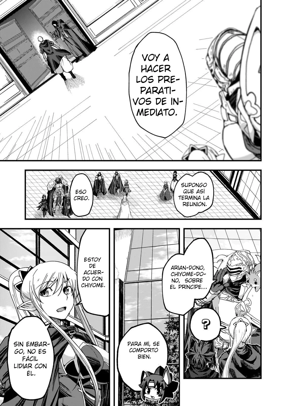 Gaikotsu Kishi-sama, Tadaima Isekai e Odekakechuu Capítulo 61.2 - Page 8