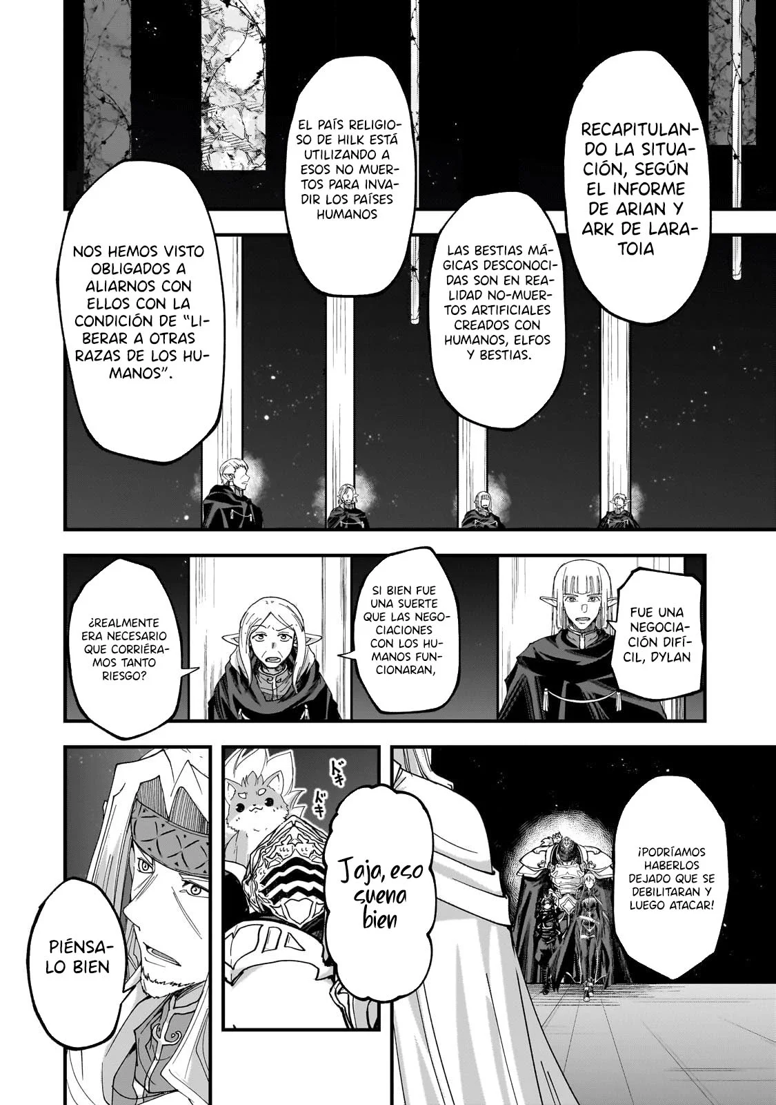Gaikotsu Kishi-sama, Tadaima Isekai e Odekakechuu Capítulo 62.2 - Page 9