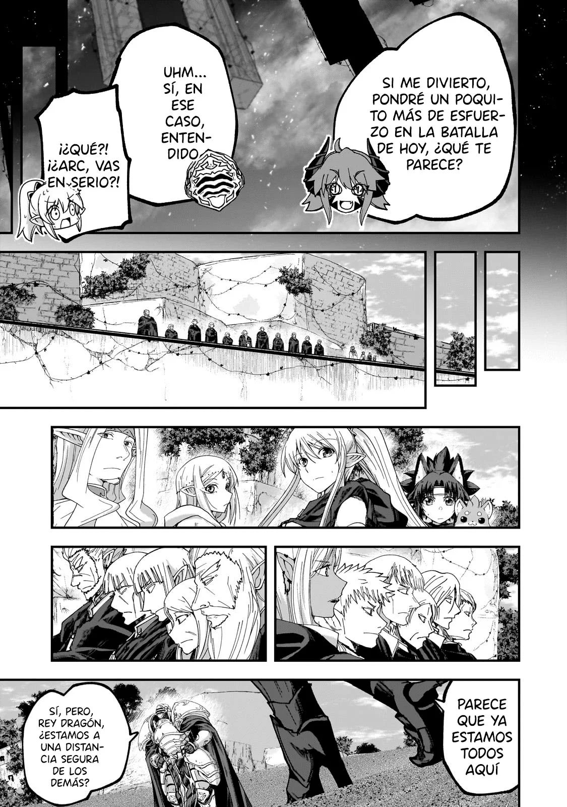 Gaikotsu Kishi-sama, Tadaima Isekai e Odekakechuu Capítulo 63.2 - Page 9