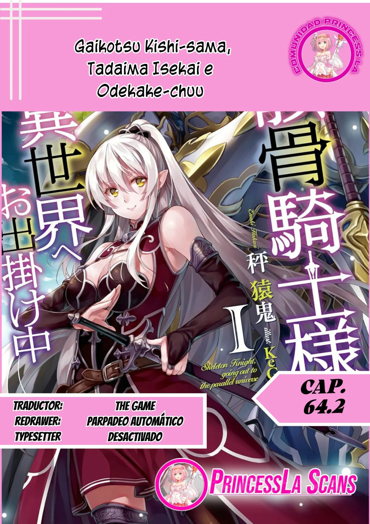 Gaikotsu Kishi-sama, Tadaima Isekai e Odekakechuu Capítulo 64.2 - Page 1