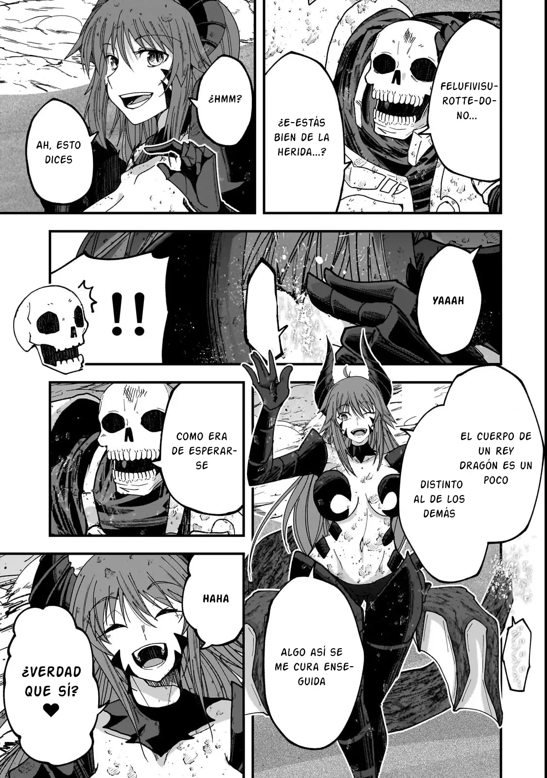 Gaikotsu Kishi-sama, Tadaima Isekai e Odekakechuu Capítulo 66.1 - Page 7