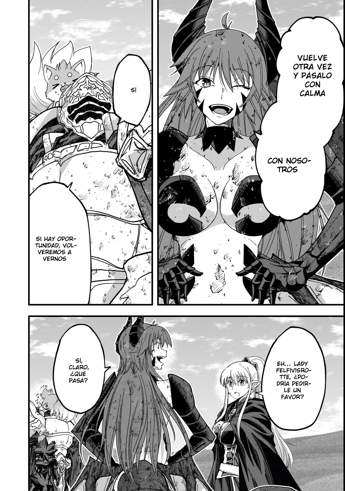 Gaikotsu Kishi-sama, Tadaima Isekai e Odekakechuu Capítulo 66.2 - Page 6