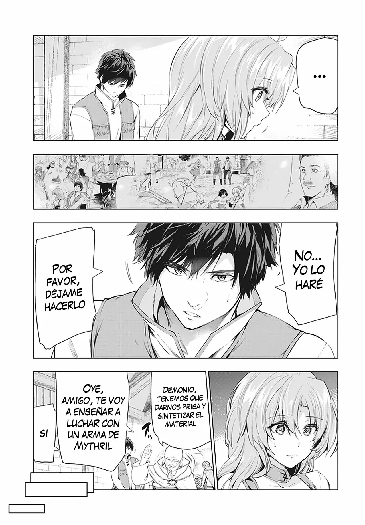 Kaiko sareta Ankoku Heishi (30-dai) no Slow na Second Life Capítulo 11.1 - Page 12