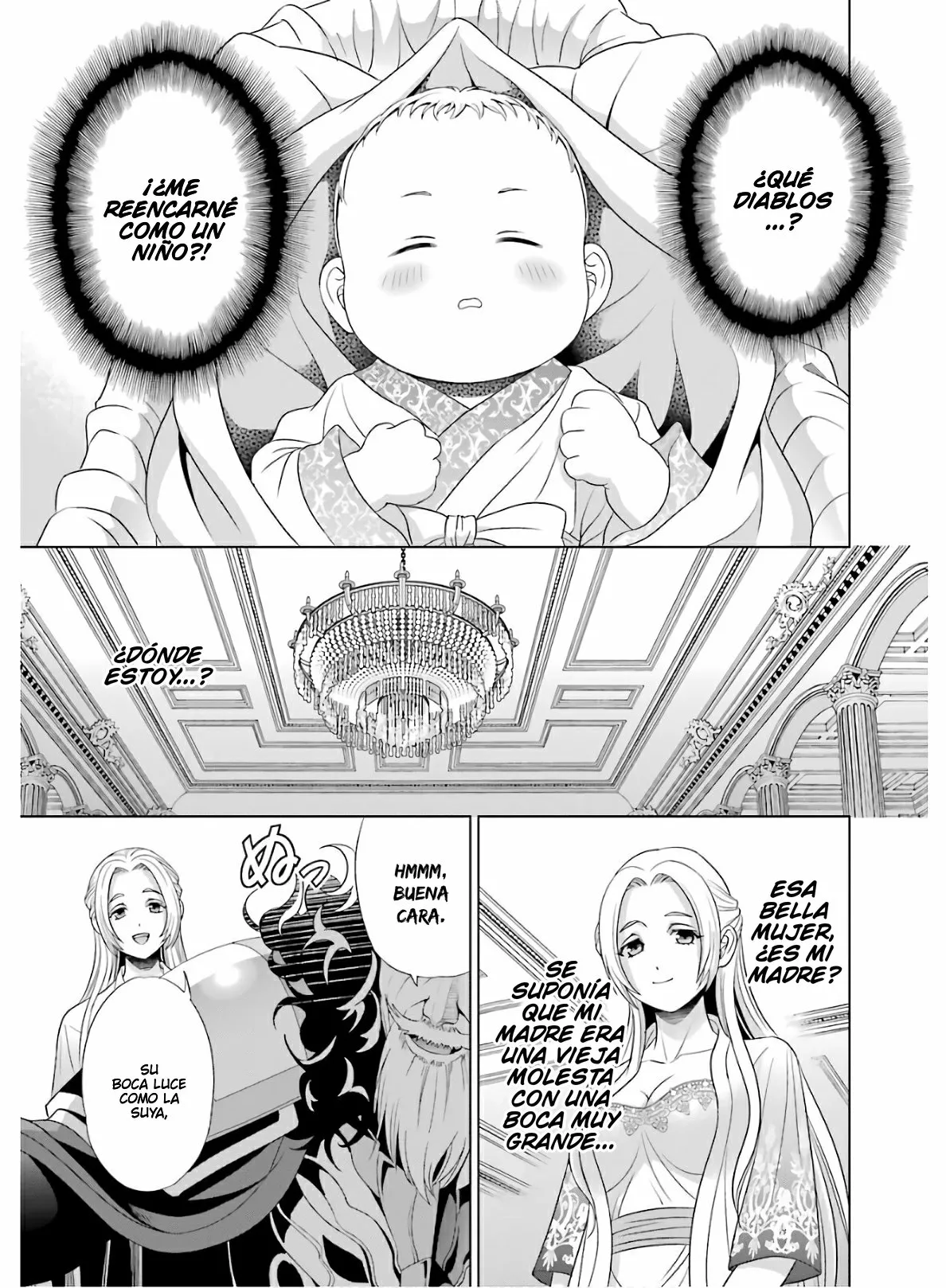 Kizoku Tensei ~Megumareta Umare kara Saikyou no Chikara wo Eru~ Capítulo 1.1 - Page 8