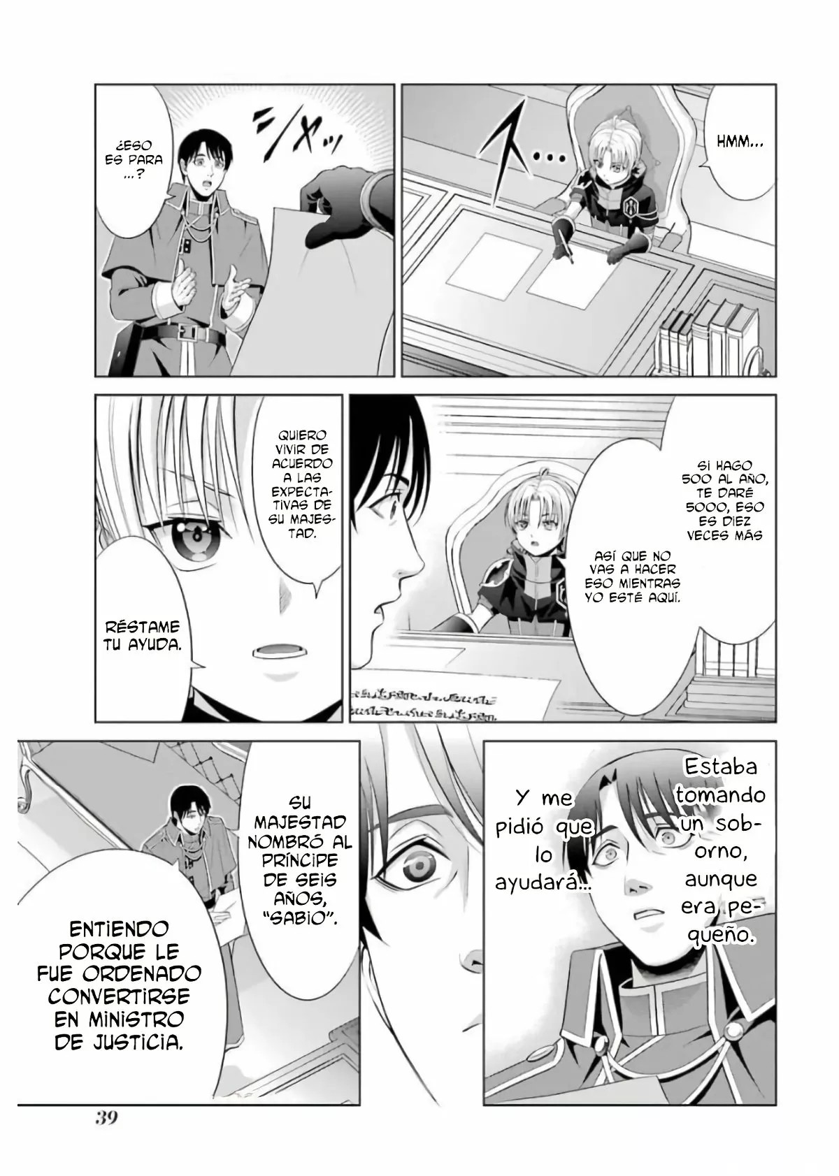 Kizoku Tensei ~Megumareta Umare kara Saikyou no Chikara wo Eru~ Capítulo 10 - Page 39