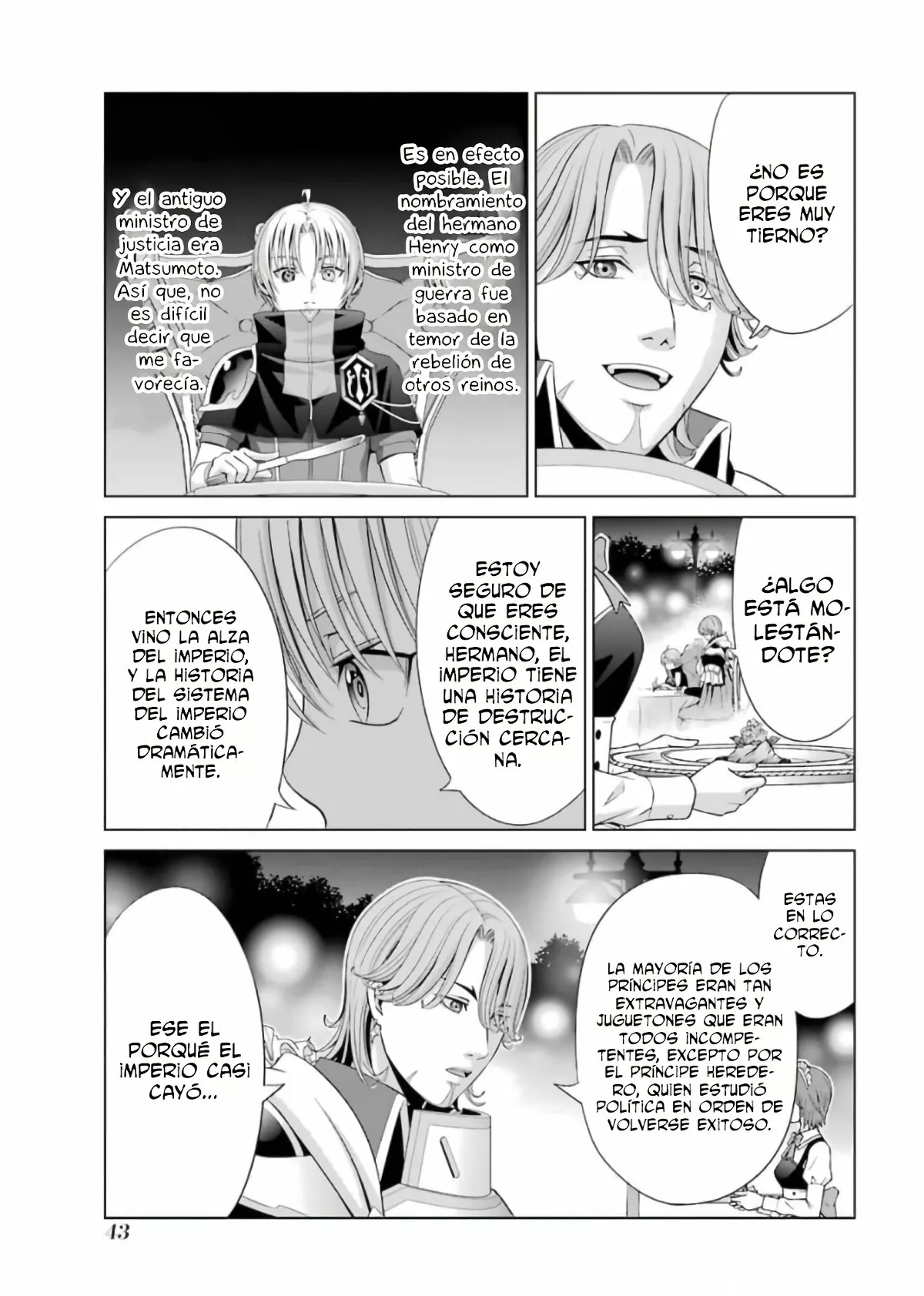 Kizoku Tensei ~Megumareta Umare kara Saikyou no Chikara wo Eru~ Capítulo 10 - Page 43