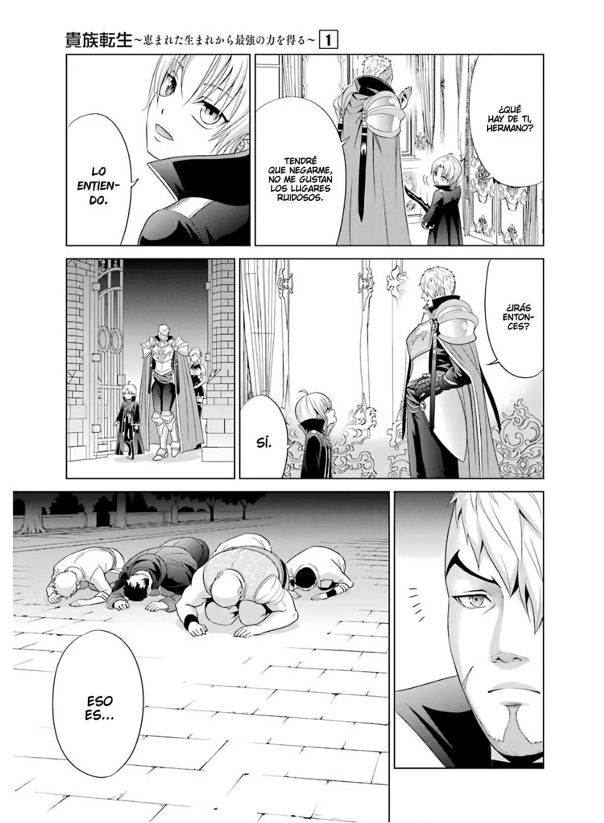 Kizoku Tensei ~Megumareta Umare kara Saikyou no Chikara wo Eru~ Capítulo 2 - Page 8