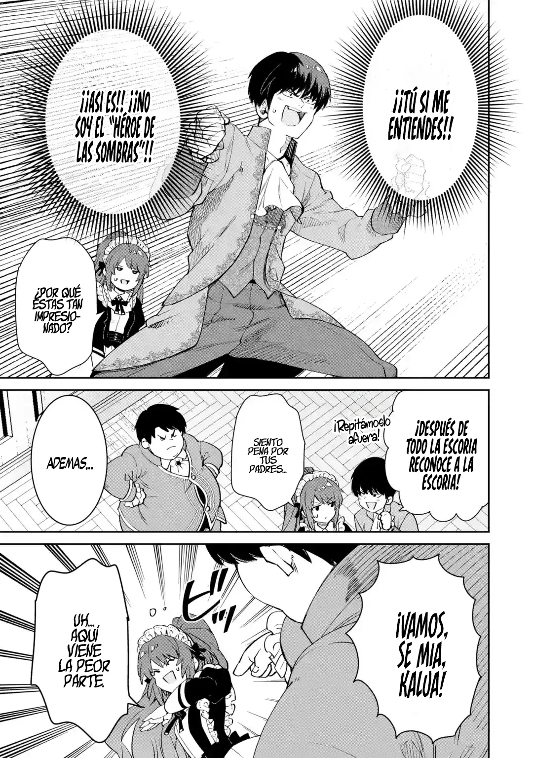 Ore wa Kage no Eiyuu ja Arimasen! Sekai Kusshi no Majutsushi?…… Nani Sore Capítulo 1 - Page 29
