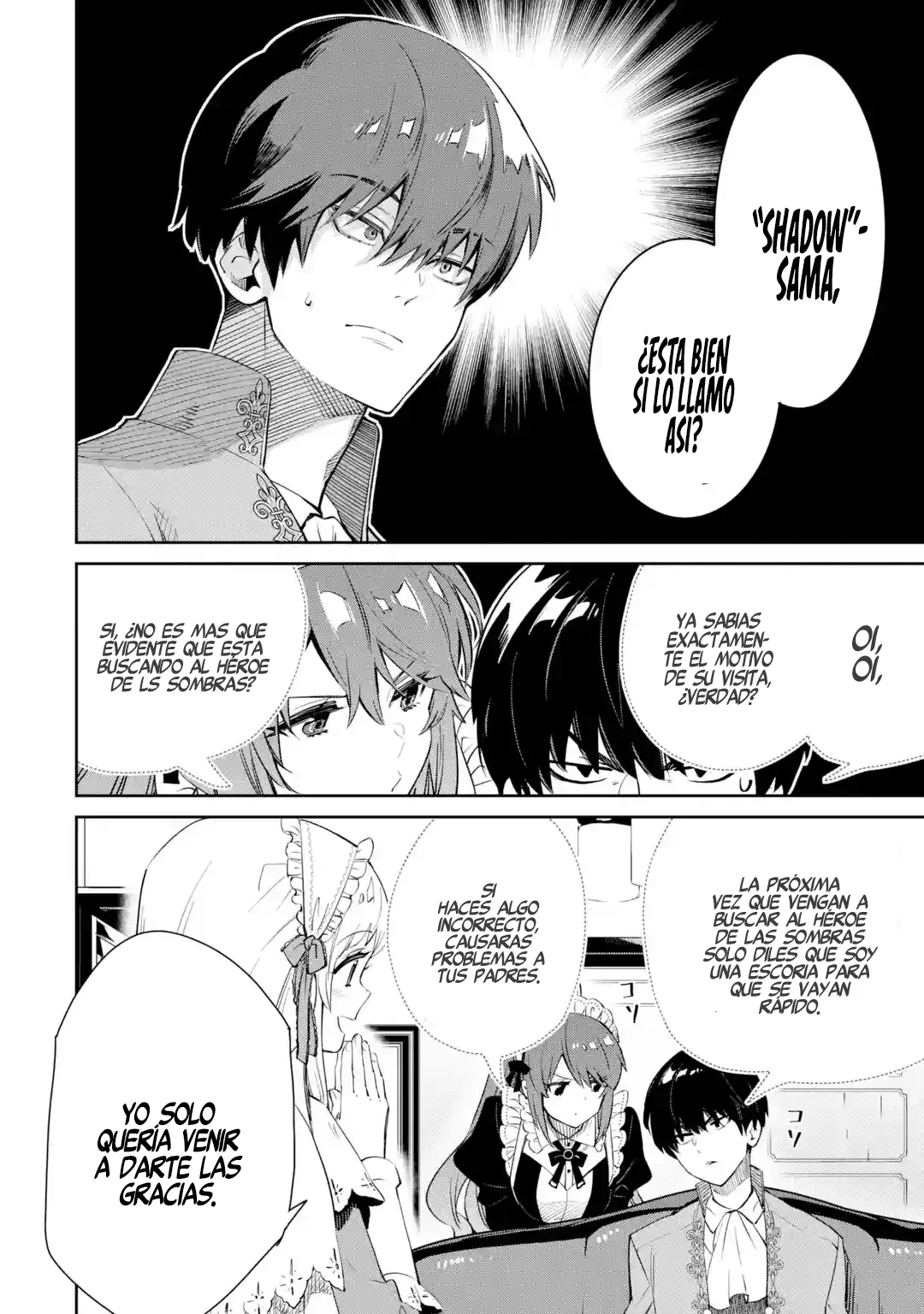 Ore wa Kage no Eiyuu ja Arimasen! Sekai Kusshi no Majutsushi?…… Nani Sore Capítulo 1 - Page 38