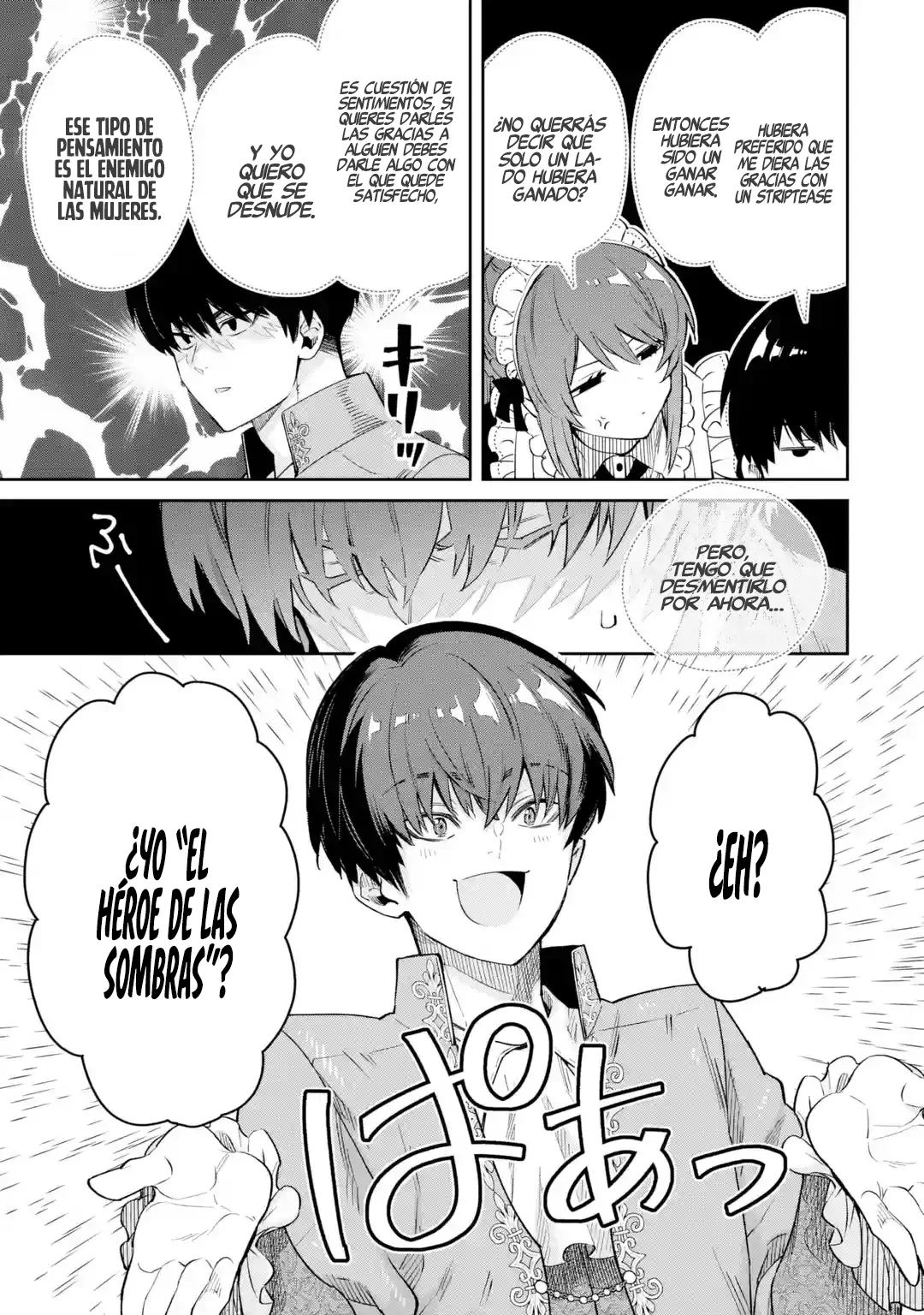 Ore wa Kage no Eiyuu ja Arimasen! Sekai Kusshi no Majutsushi?…… Nani Sore Capítulo 1 - Page 39