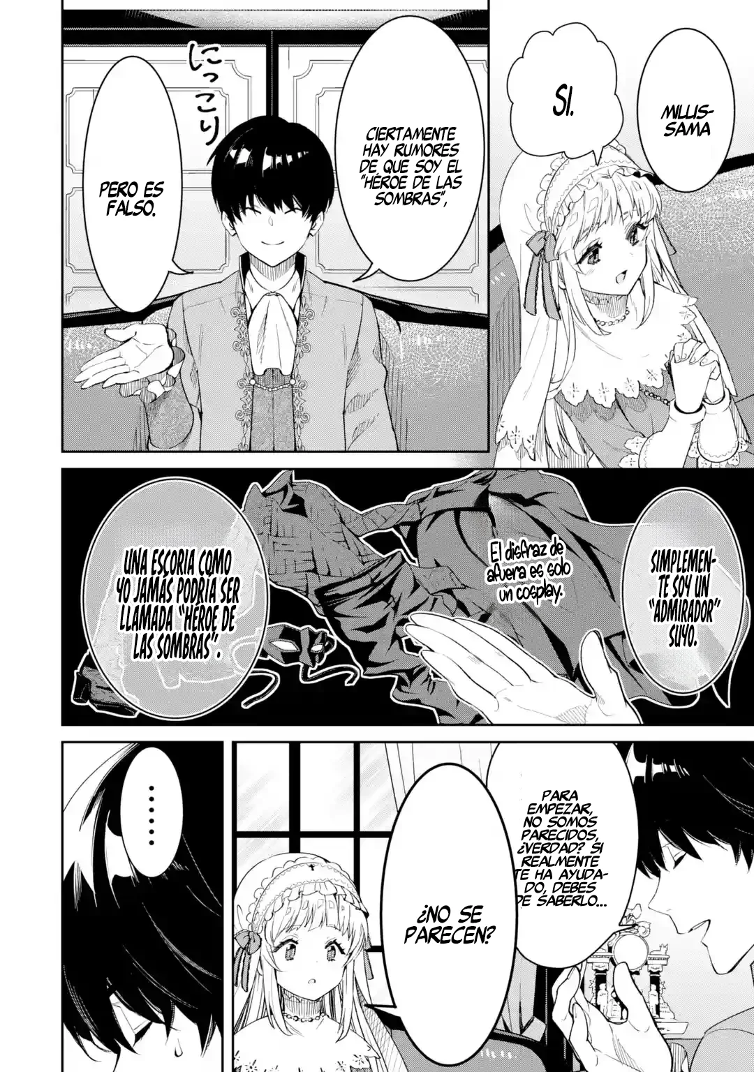 Ore wa Kage no Eiyuu ja Arimasen! Sekai Kusshi no Majutsushi?…… Nani Sore Capítulo 1 - Page 42