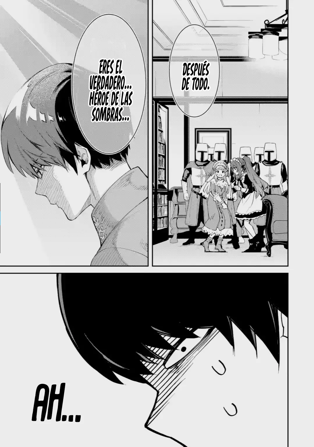 Ore wa Kage no Eiyuu ja Arimasen! Sekai Kusshi no Majutsushi?…… Nani Sore Capítulo 1 - Page 54
