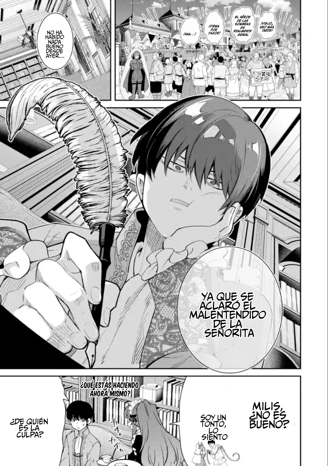 Ore wa Kage no Eiyuu ja Arimasen! Sekai Kusshi no Majutsushi?…… Nani Sore Capítulo 2.2 - Page 8