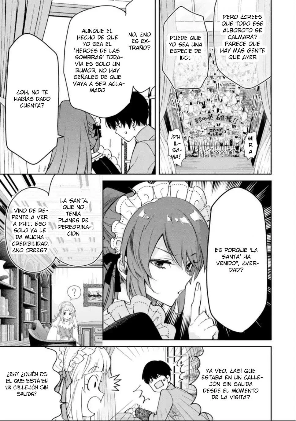 Ore wa Kage no Eiyuu ja Arimasen! Sekai Kusshi no Majutsushi?…… Nani Sore Capítulo 2.3 - Page 5