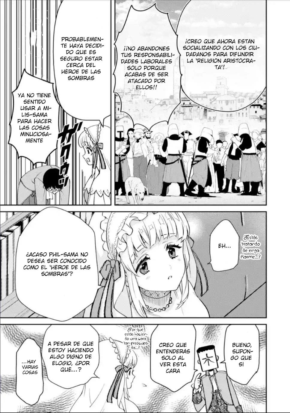 Ore wa Kage no Eiyuu ja Arimasen! Sekai Kusshi no Majutsushi?…… Nani Sore Capítulo 2.3 - Page 7